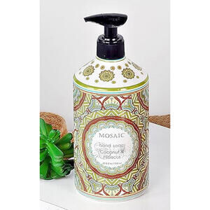 MOSAIC Coconut & Hibiscus Liquid Hand Soap Bathroom Kitchen 24.6 FL. Oz/730ML